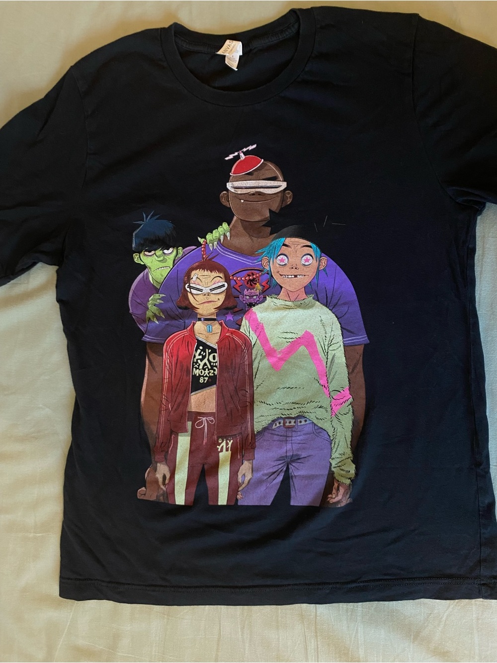 Gorillaz 2022 North America tour shirt